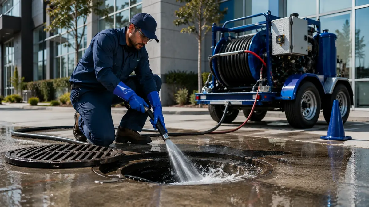 Commercial Hydro Jet Drain Cleaning in Wildomar